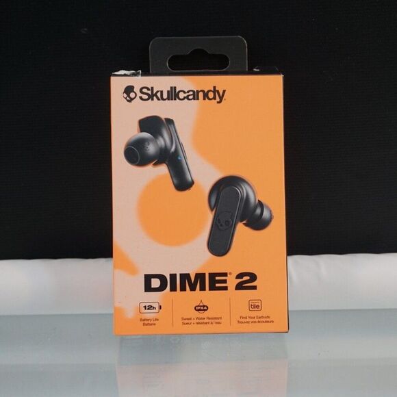 Skullcandy Mini And Mighty Dime 2 Bluetooth Earbuds (S2DBW-P740) New Open Box - Picture 1 of 6